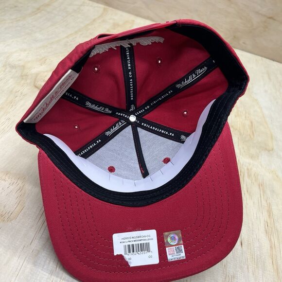 NEW Mississippi St Bulldogs Travis Scott Cactus Jack x Mitchell Ness Snapback - Picture 7 of 9